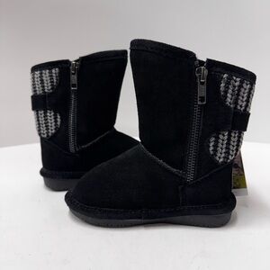 BearPaw Boshie Toddler, Black, size 7 - New